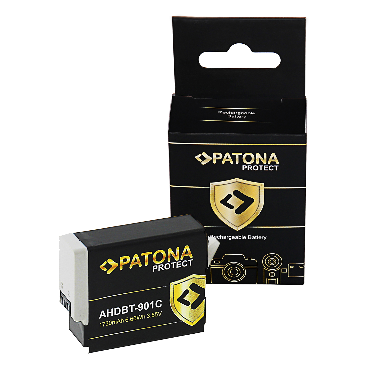 Patona PT13785 Pro GoPro Hero 9 / Hero 10 / Hero 11 / Hero 12 1730mAh Li-Ion Akciókamera Akkumulátor (PT13785)