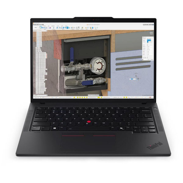 Lenovo ThinkPad P14s Gen 6 (AMD) AMD Ryzen AI 7 350 Mobil munkaállomás 35,6 cm (14") WUXGA 64 GB DDR5-SDRAM 1 TB SSD Wi-Fi 7 (802.11be) Windows 11 Pro Német Fekete