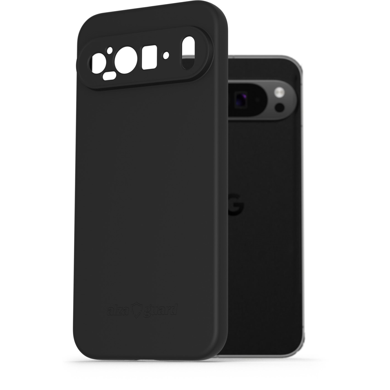 AlzaGuard Matte Google Pixel 9 Pro XL fekete TPU tok (AGD-PCT393B)