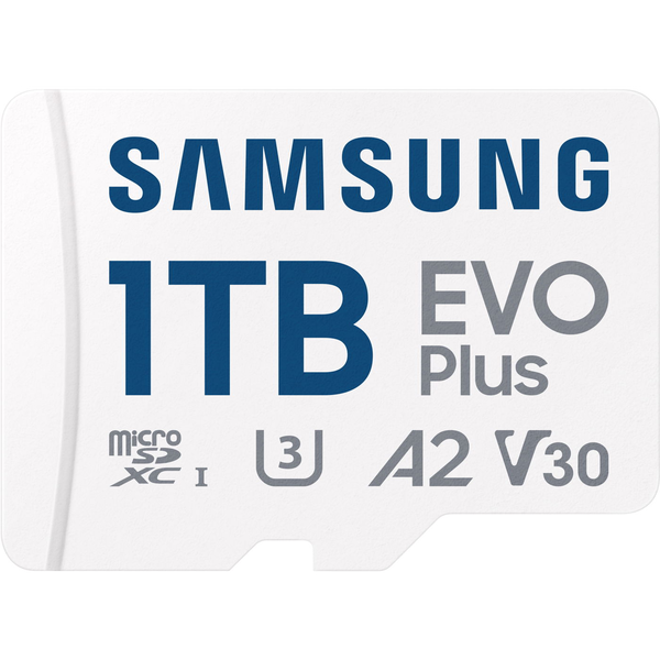 Samsung MicroSDXC 1TB EVO Plus 2024 + SD adapter