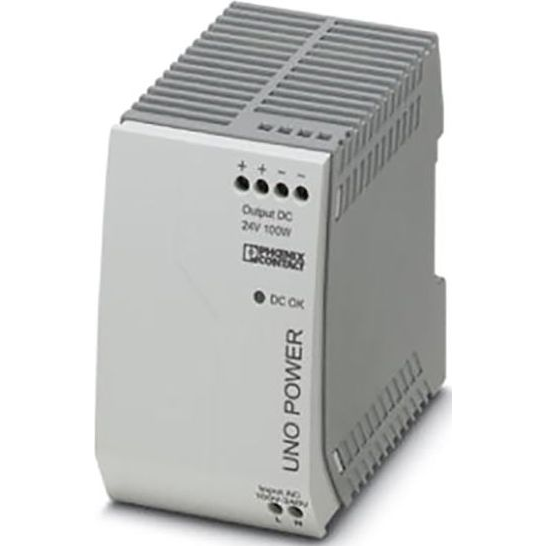 Phoenix Contact 2902993 Kalapsínes tápegység 24 V/DC 4.2 A 100 W Kimenetek száma:1 x Tartalom, tartalmi egységek rendelésenként 1 db (2902993)