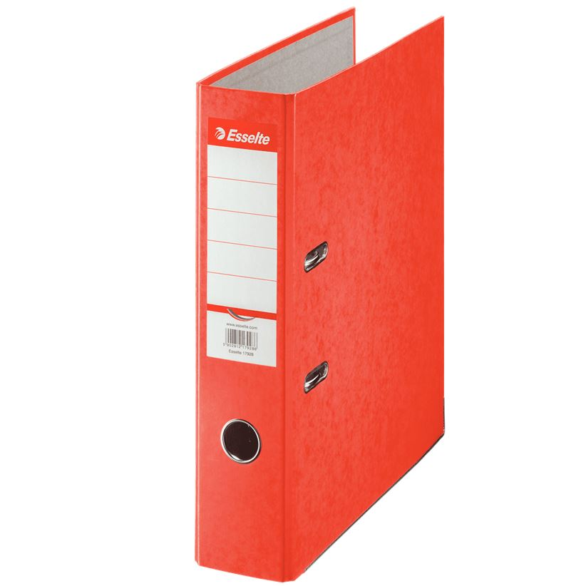 Esselte Rainbow karton iratrendező piros (17926) (esselte17926)