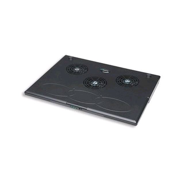 MANHATTAN Notebook hűtő 3 ventilátorral fekete (700467)