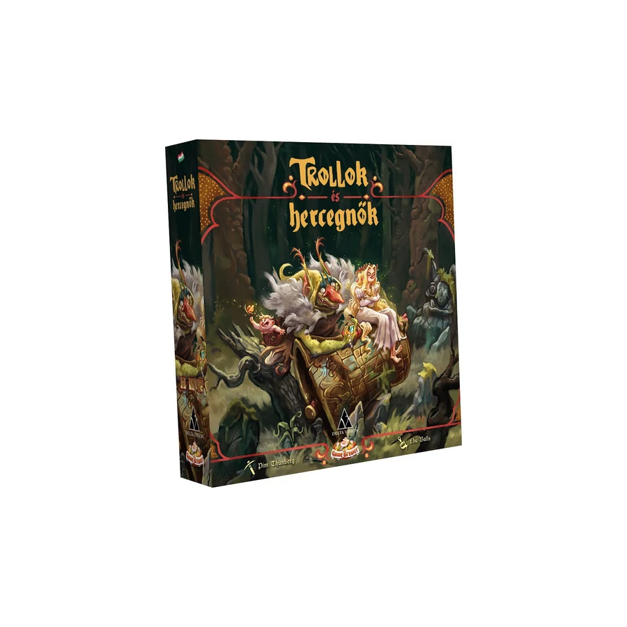 Delta Vision Trollok és hercegnők Izgalmas Stratégiai társasjáték (DEL34770)