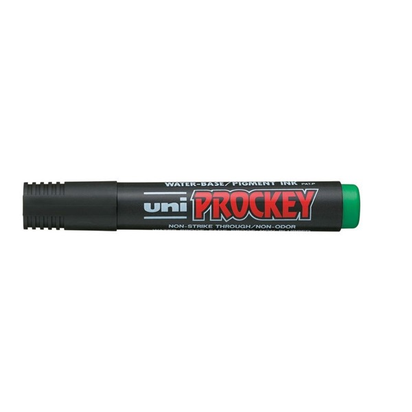 Uni PM-122 Prockey gömb hegyű zöld flipchart marker (2UPM122Z)