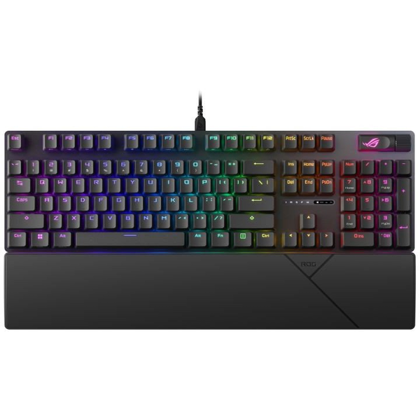ASUS ROG Strix Scope II X tastatur Spil USB Schweizisk Sort