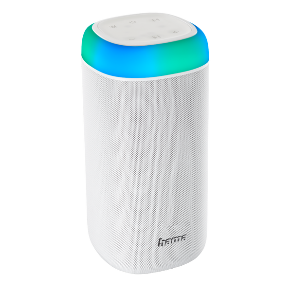 Hama Shine 2.0 Sztereó hordozható hangszóró Fehér 30 W