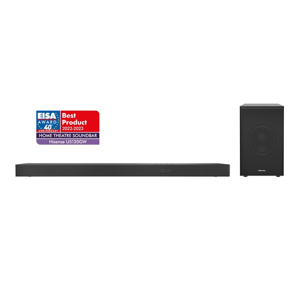 Hisense U5120GW reproduktor typu soundbar Černá 5.1.2 kanály/kanálů 510 W
