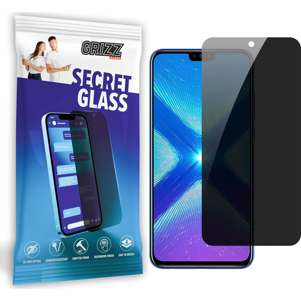  GrizzGlass Szkło prywatyzujące GrizzGlass SecretGlass do Honor 8x