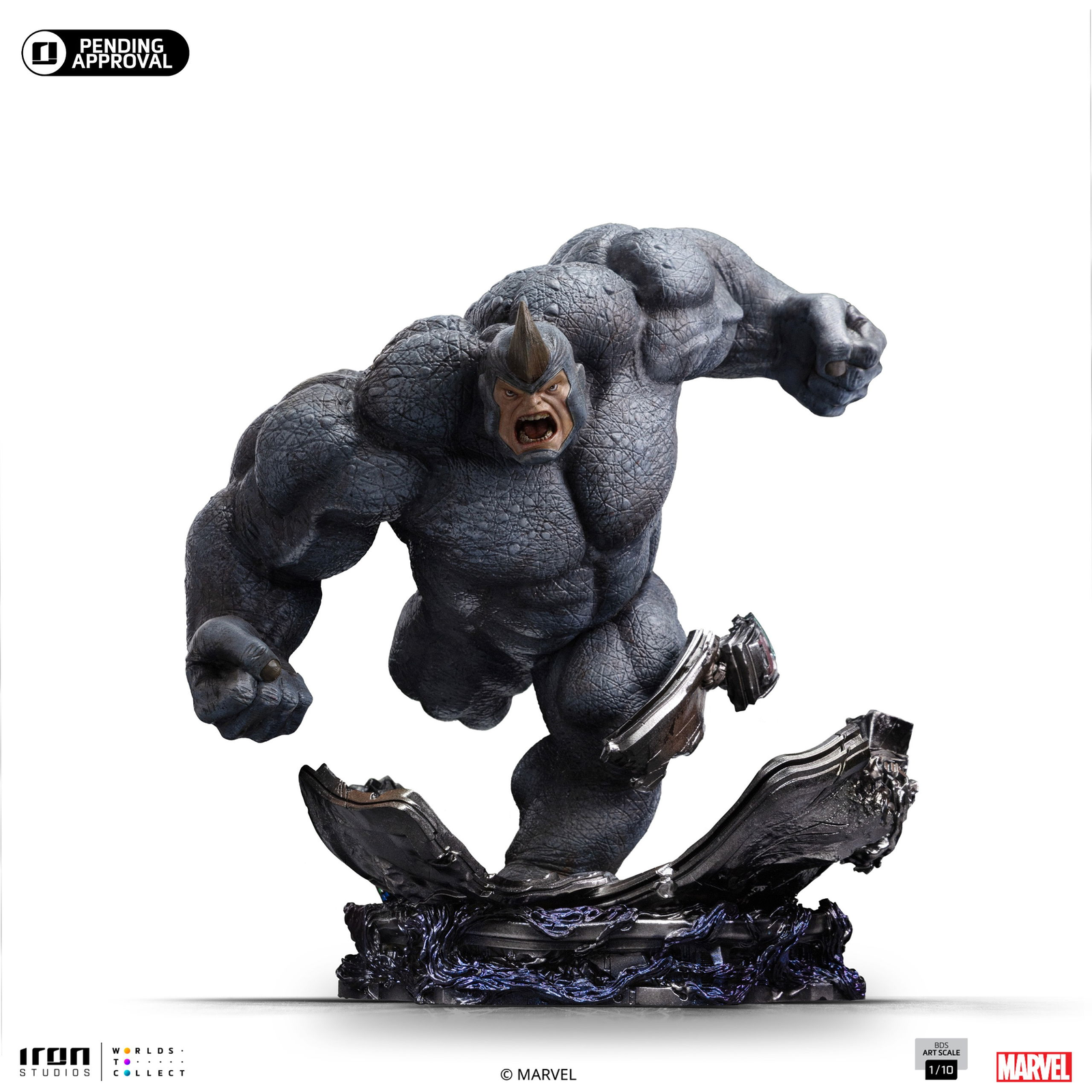 Marvel - Rhino - Spider-man vs Villains Diorama - BDS Art Scale 1/10 (MARCAS106324-10)