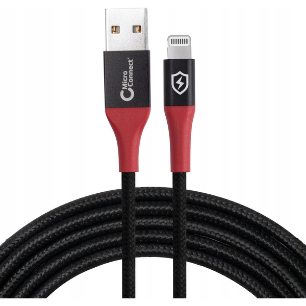 Microconnect MC-ALIGHTNING-SC cavo Lightning 1,5 m Nero