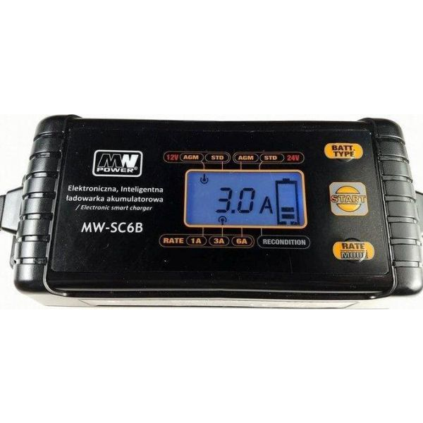 Cargador Con Pantalla Lcd 12v I 24v