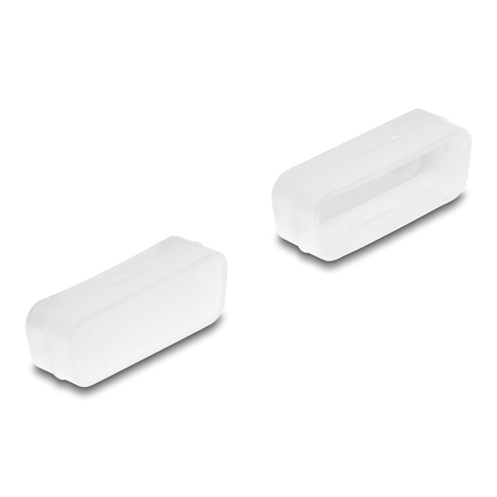 Delock 2 db. fekete borítás por ellen D-Sub 15 anya (67123) (67123)