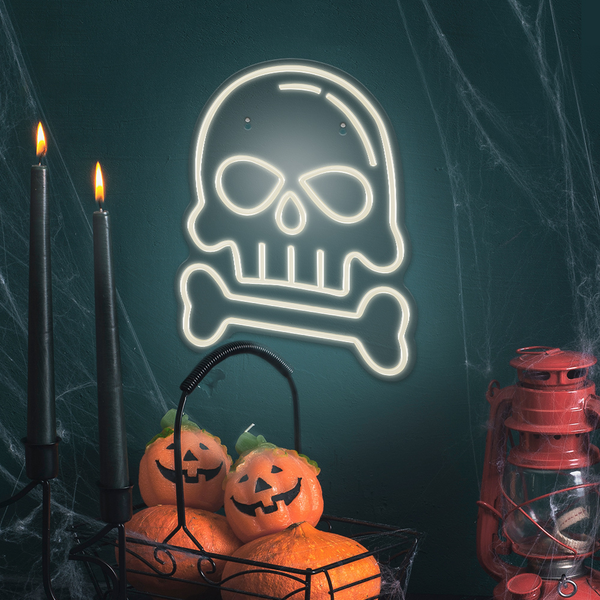 Forever Light Retro falra akasztható USB LED dekorációs lámpa "KOPONYA" - Fehér