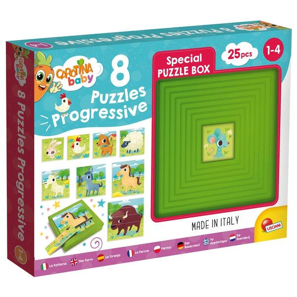 Carotina baby progresszív puzzle - farm állatok (FRTX-LIS95483)