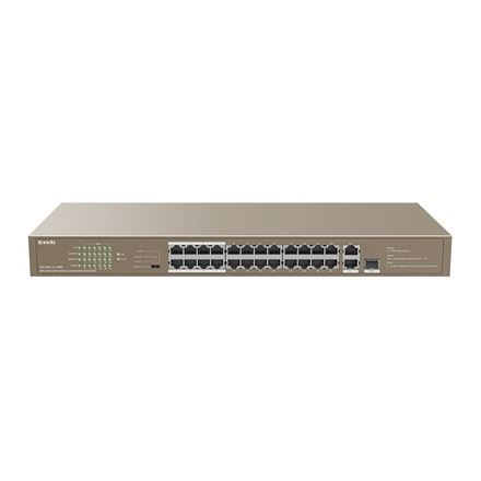 Switch Tenda TEF1126P-24-250W, 24-Port PoE