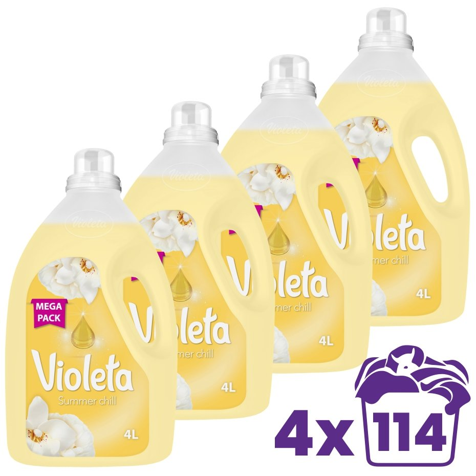 Violeta Summer Chill 4× 4 l (456 mosás) (3870128028609)