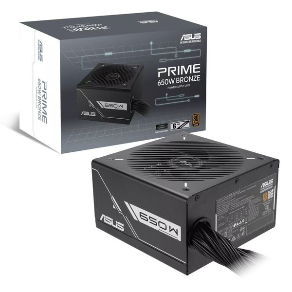 ASUS Prime -650B-BLACK alimentatore per computer 650 W 20+4 pin ATX ATX Nero