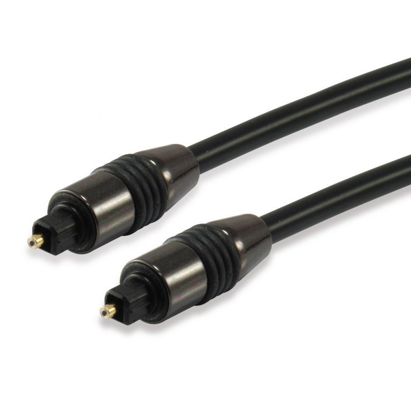 Equip Toslink optikai SPDIF kábel fekete 1.8m (147921)