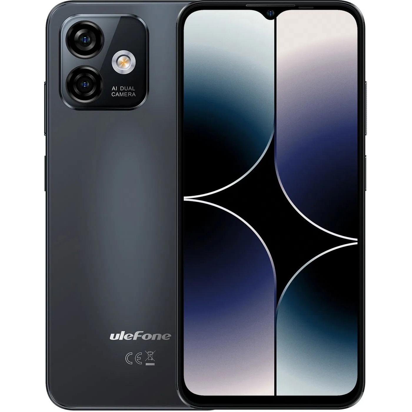 Ulefone Note 16 Pro 8GB/256GB Meteorite Black (GQ3106-SH6mb)