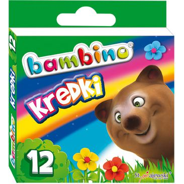 Bambino színes zsírkréta 12db-os szett (5903235000225)