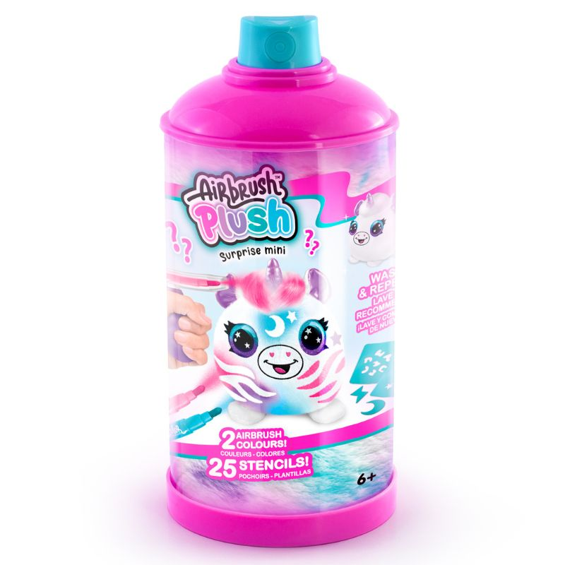 Airbrush Plush: Style 4 Ever színezhető mini meglepetés plüssfigura (OFG282)