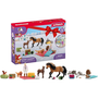 Адвент календар, Schleich, Horse Club, с фигурки изненади, Многоцветен