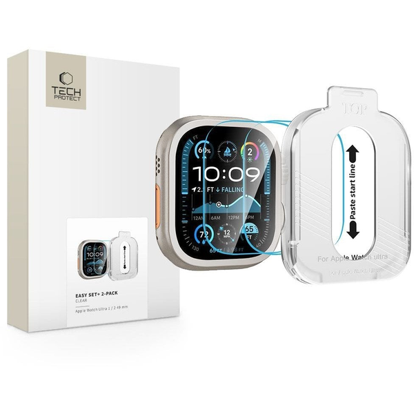 Tvrdené sklo Tech-protect pre Watch Ultra 1/2 49 mm