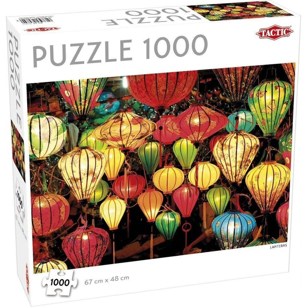 Tactic Lanterns 1000 pcs Puslespil 1000 stk Kunst