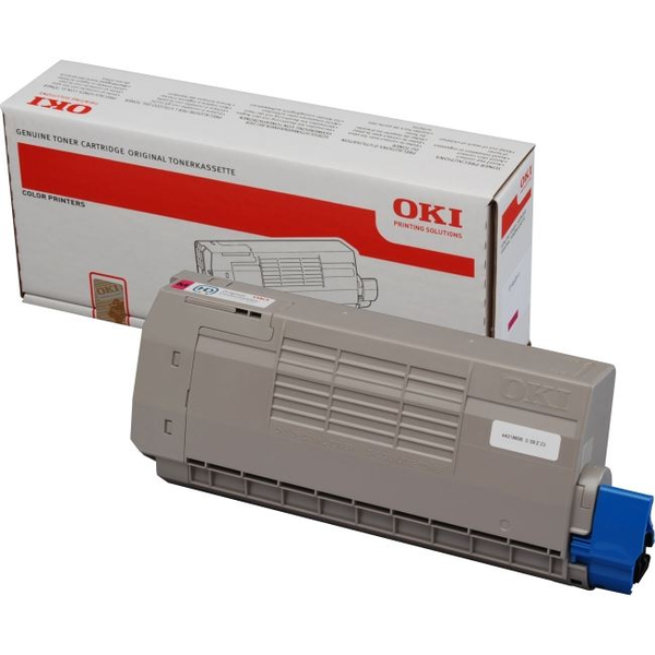 Toner OKI 44318606 červený (magenta)