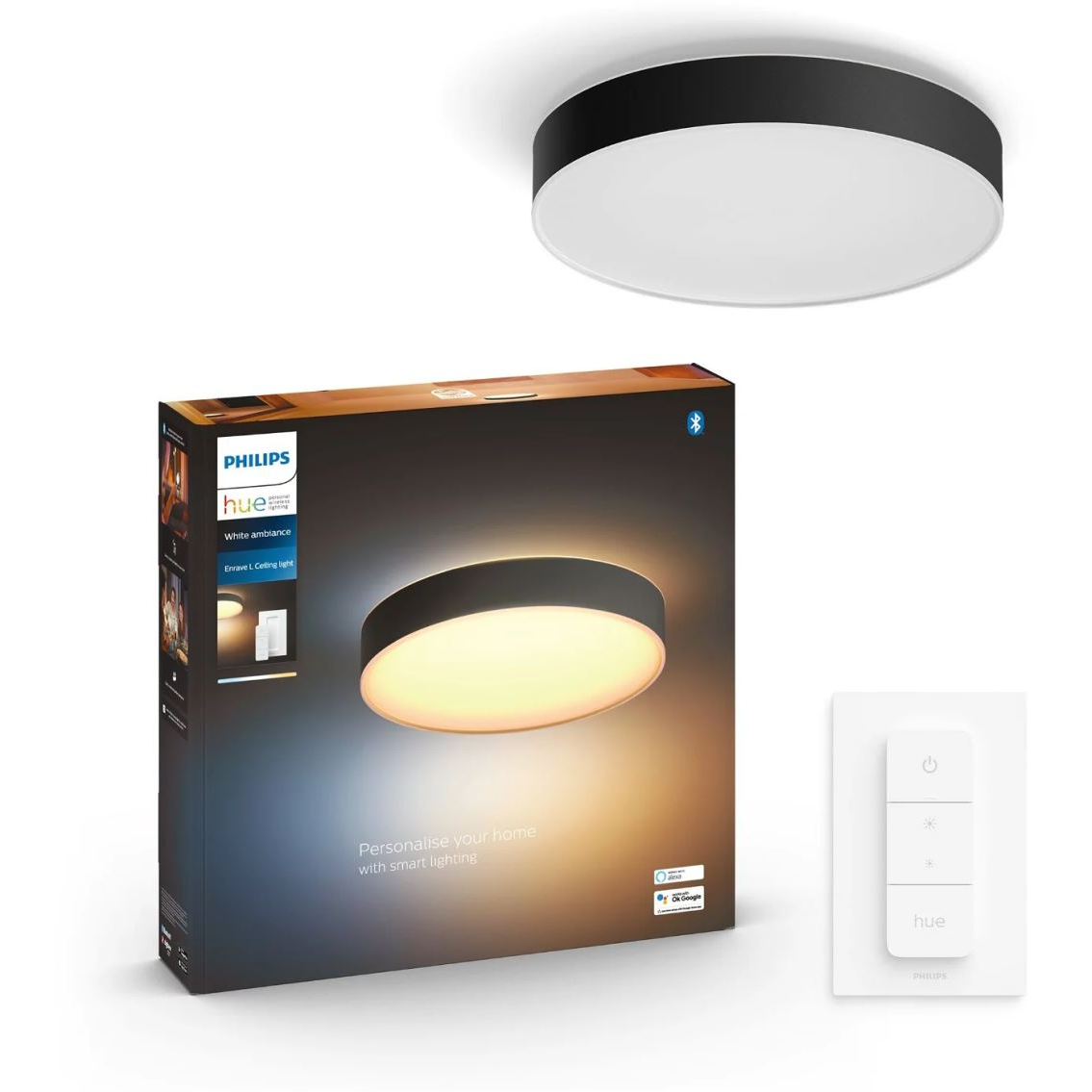 Philips Hue Enrave L mennyezeti lámpa fekete (915005996901) (915005996901)