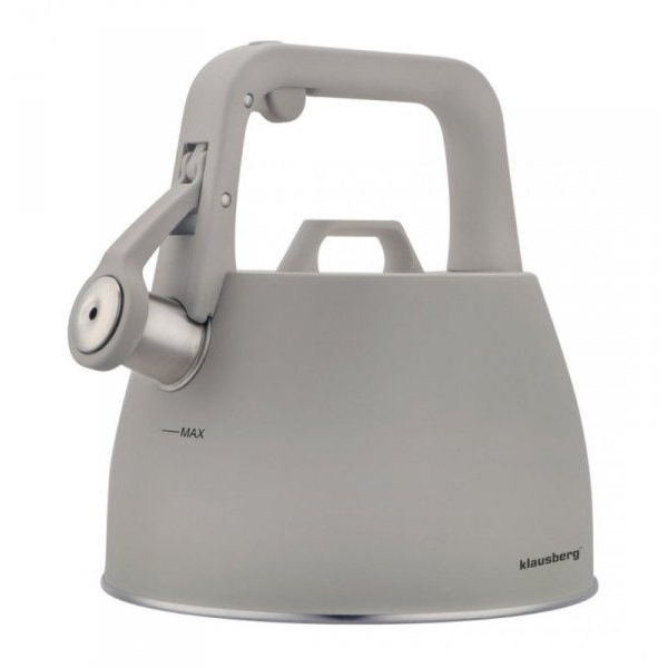 Ceainic din oțel inoxidabil Klausberg KB-7916, 2,5 l, cu fluier