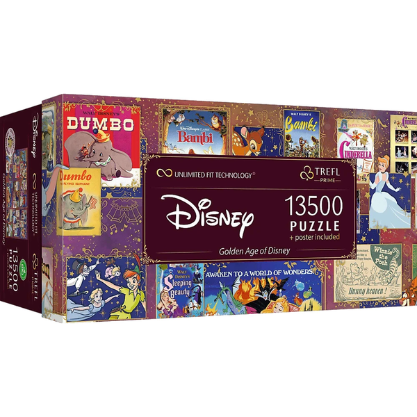 Trefl Disney Puzzle 13500 pz Cartoni