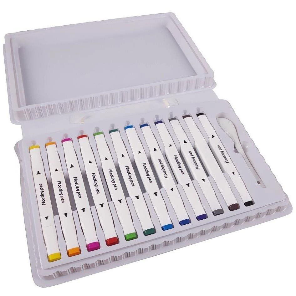 Maaleo 22504 Magické oboustranné fixy na kreslení do vody 12 ks (N/A)