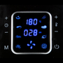 Friteuza, Domo, 5,5 l, LCD, Negru