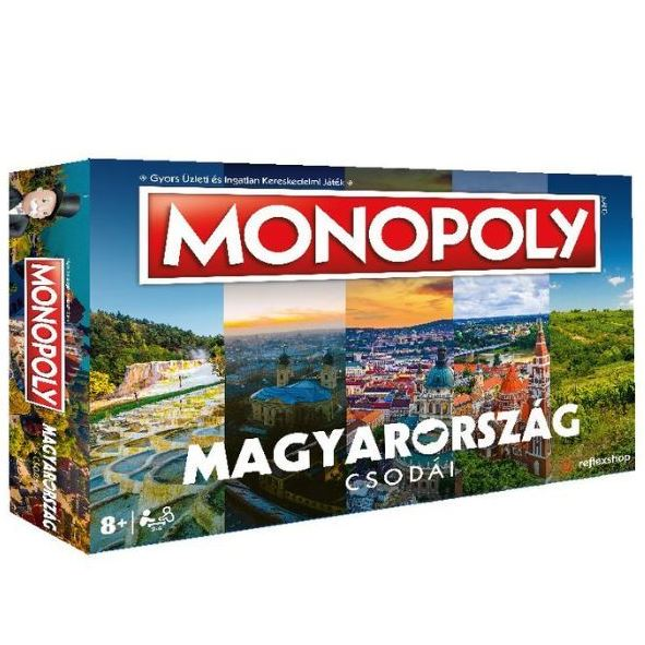 Monopoly Hungary's Wonders Board Game 2-6 players