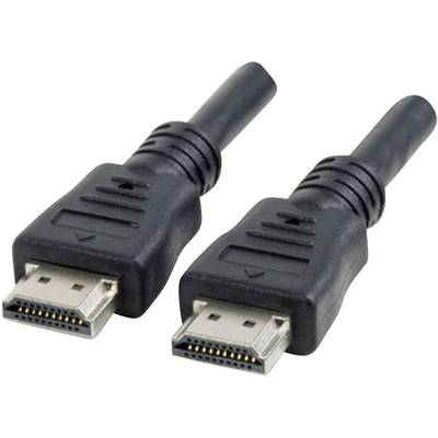 Manhattan 308434 HDMI-kabel 15 m HDMI Type A (Standard) Sort