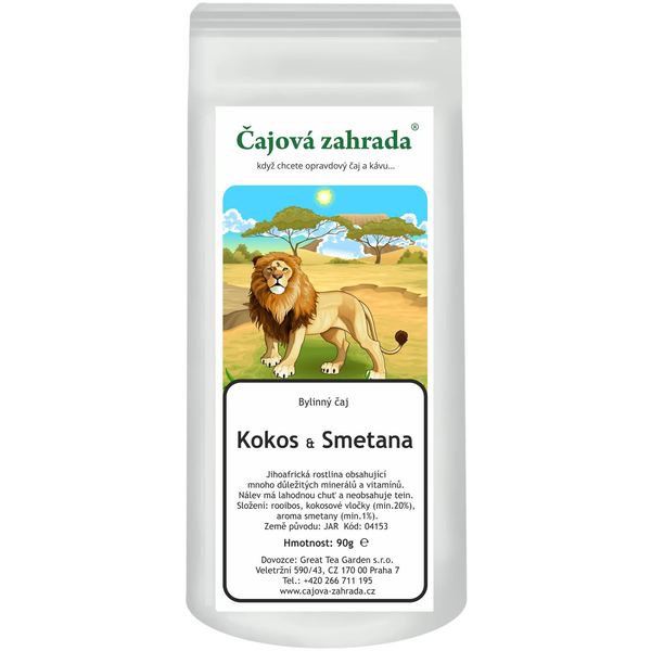 Tea Garden Rooibos Coconut &amp; Cream 500 g