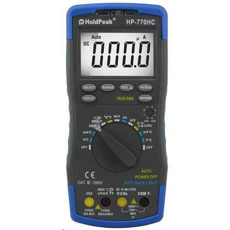 HOLDPEAK 770HC Digitális multiméter (114853) (114853)