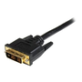 StarTech.com 1m HDMI to DVID Cable M/M - video cable - HDMI / DVI - 1 m