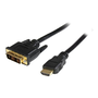 StarTech.com 1m HDMI to DVID Cable M/M - video cable - HDMI / DVI - 1 m