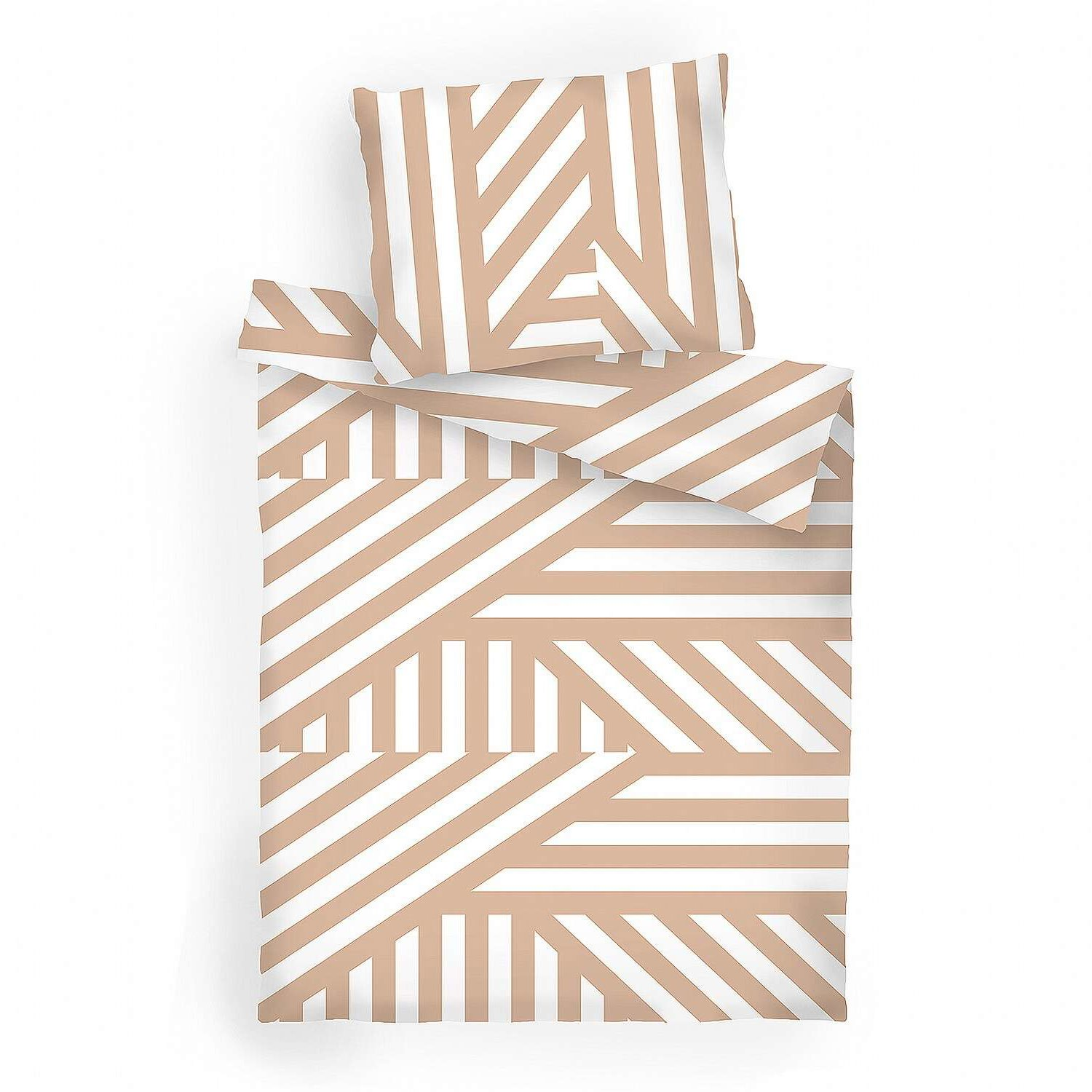 Dadka pamut, Zebra, világosbarna 140 × 200, 70 × 90 cm (8595085900519)