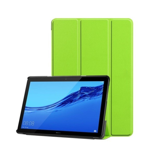 Samsung Galaxy Tab S7 Plus 12.4 / Tab S7 FE 12.4 / Tab S8 Plus 12.4, mappa tok, Trifold, zöld (92628)