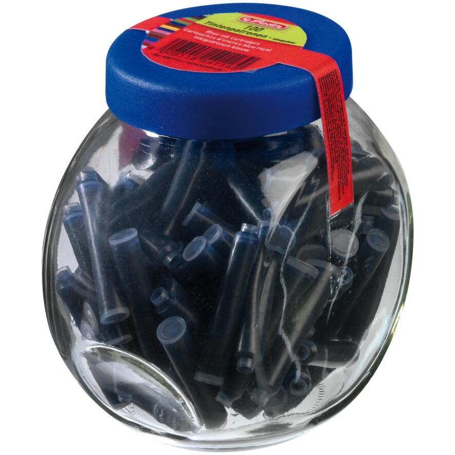 Herlitz Tintenpatronen im Glas 100 Stück (8541161) (8541161)