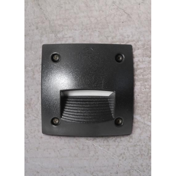 Fumagalli LETI 100 SQUARE ST LED 3W GX53 kültéri beépíthető falilámpa fekete (3C4.000.000.AYG1K) (3C4.000.000.AYG1K)