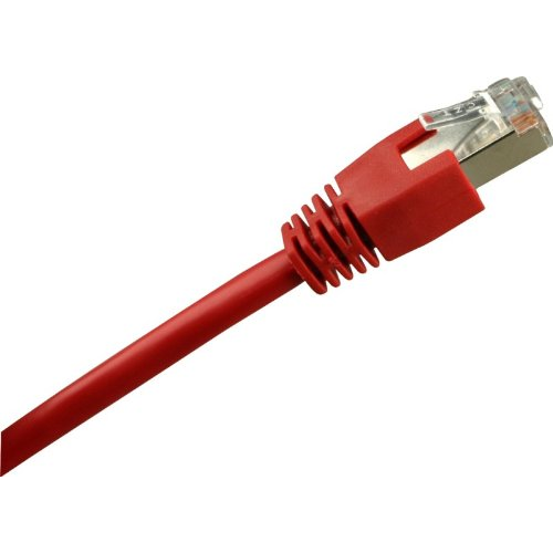 Sharkoon RJ45 hálózati kábel CAT.5e SFTP piros 10m (4044951014460)