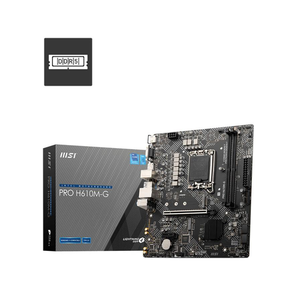 MSI PRO H610M-G alaplap Intel H610 LGA 1700 Micro ATX