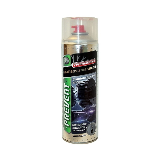 Prevent , Zsír, Grafitos, Spray, 500ml (302584)