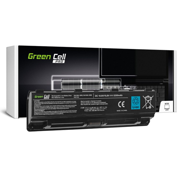 Green Cell TS13 PRO V2 5200mAh notebook akkumulátor fekete