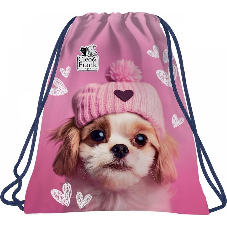 Derform Cleo és Frank Kutyás Tornazsák - Hearts (DERF.WOCF42)